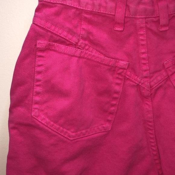 Vintage High Rise Pink Jean Shorts - Picture 7 of 10